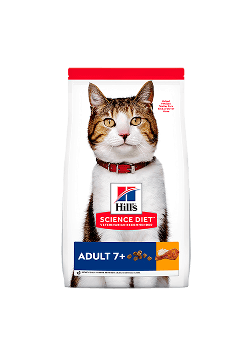 HILLS ADULT 7+ FELINO CHICKEN X 4LB