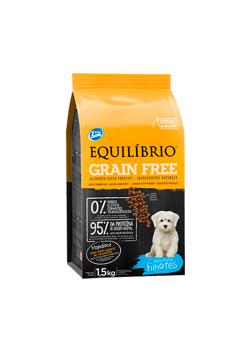 EQUILIBRIO GRAIN FREE FILHOTES RAZAS MINI 1.5 KG