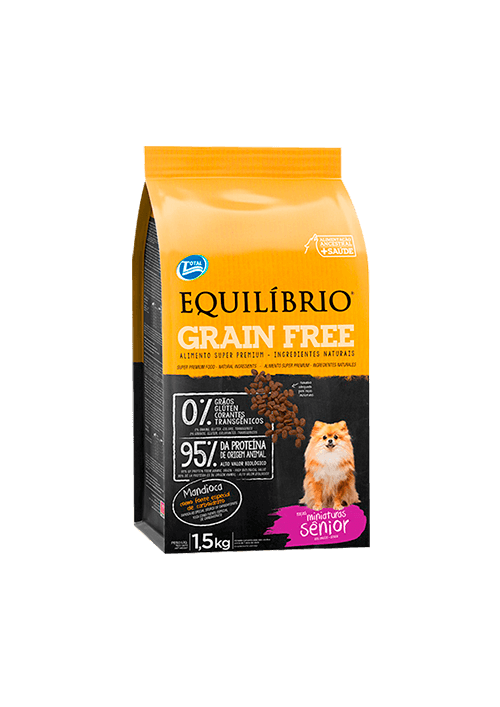 EQUILIBRIO GRAIN FREE SENIOR RAZAS MINI 1.5 KG