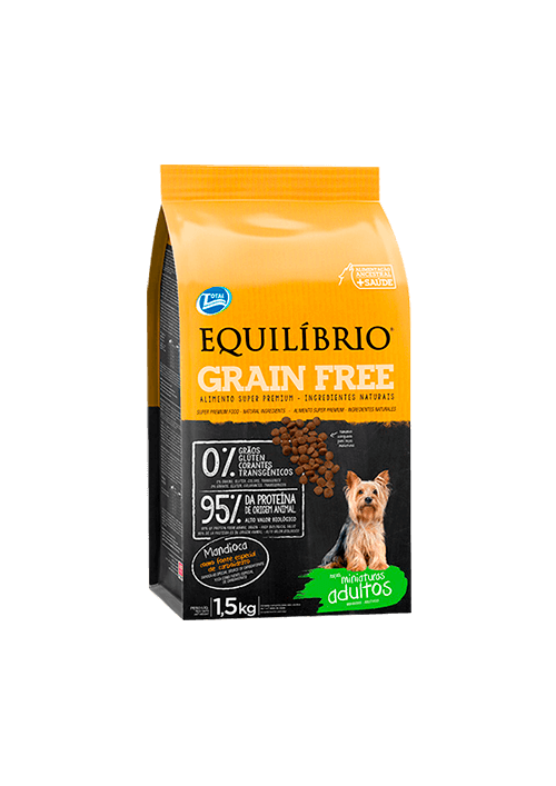 EQUILIBRIO GRAIN FREE ADULTO RAZA MINI 1.5 KG