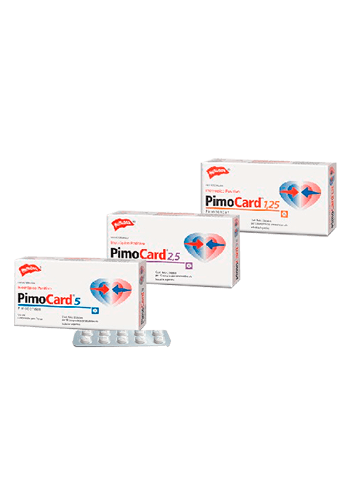 PIMOCARD 2.5 BLISTER X 10 TABLETAS