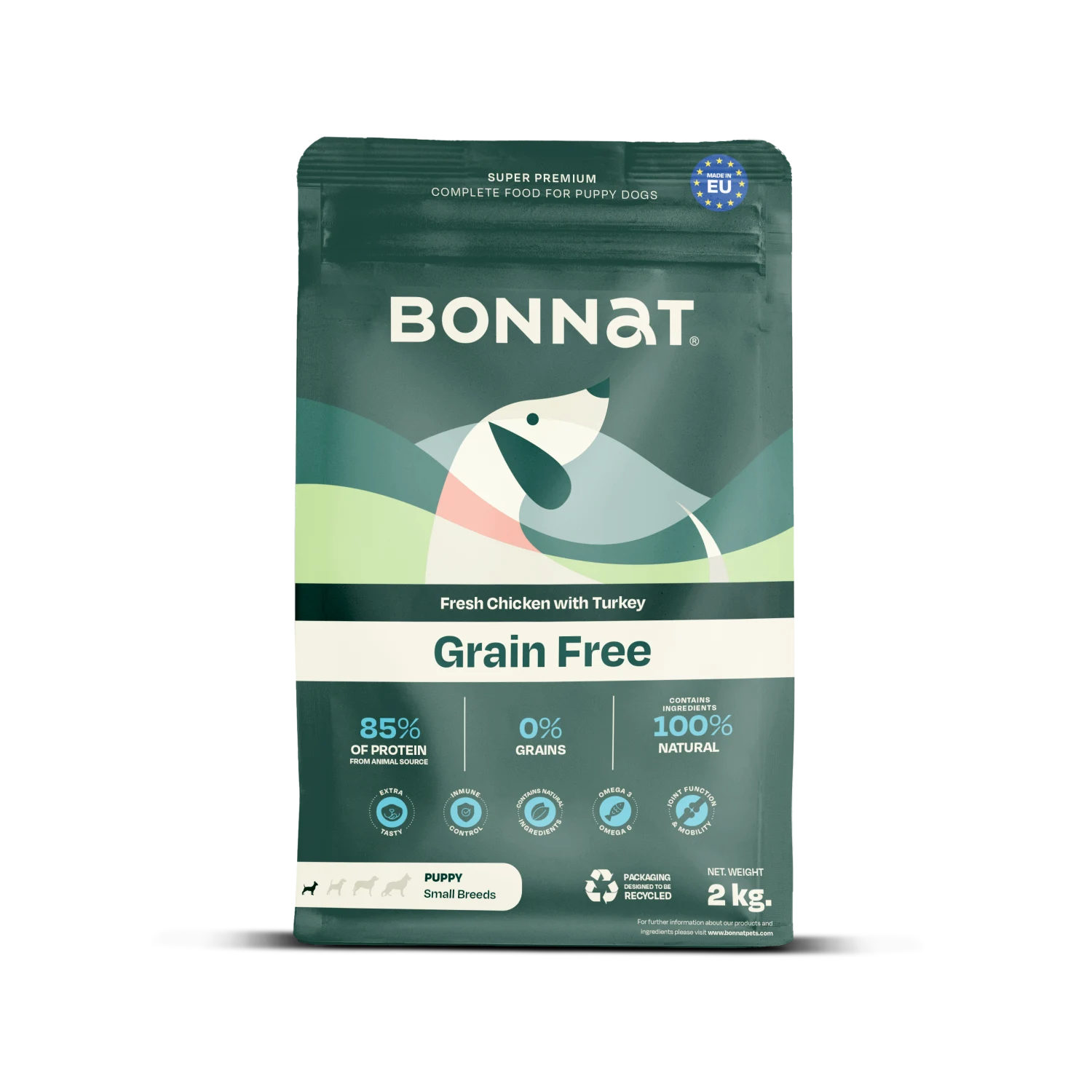 BONNAT C GF PUPPY RAZA PEQUEÑA X 2 KG