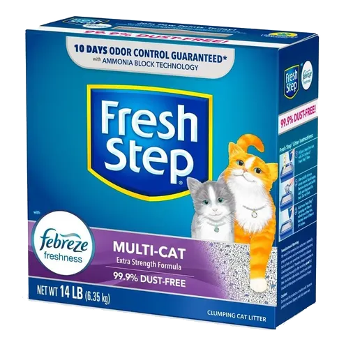 ARENA FRESH STEP MULTI-CAT CON FEBREZE X 14 LB (CAJA)