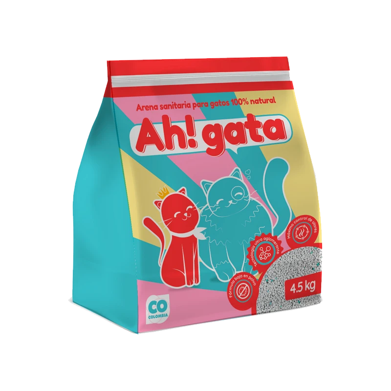 ARENA AH GATA GATOS CON AROMA X 4.5 KG