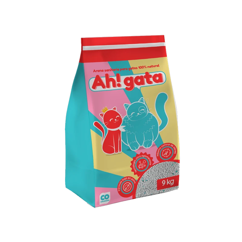 ARENA AH GATA GATOS CON AROMA X 9 KG