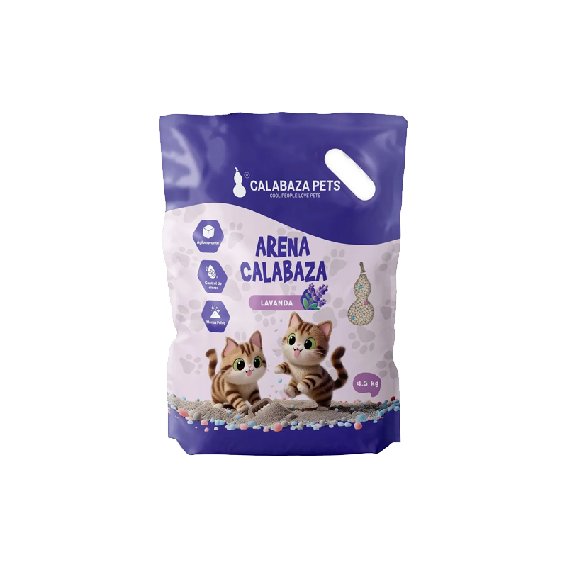 ARENA CALABAZA DE LAVANDA X 4,5 KG