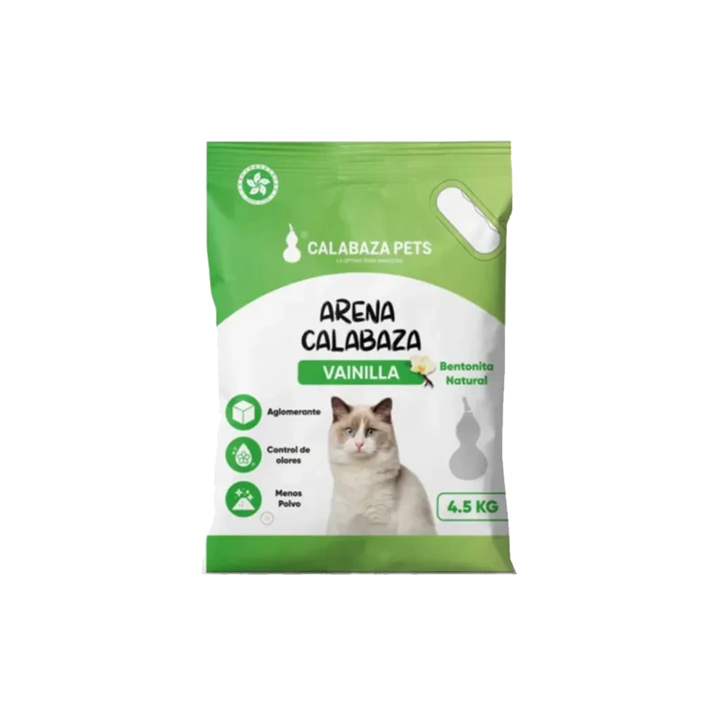 ARENA CALABAZA DE VAINILLA X 4,5 KG