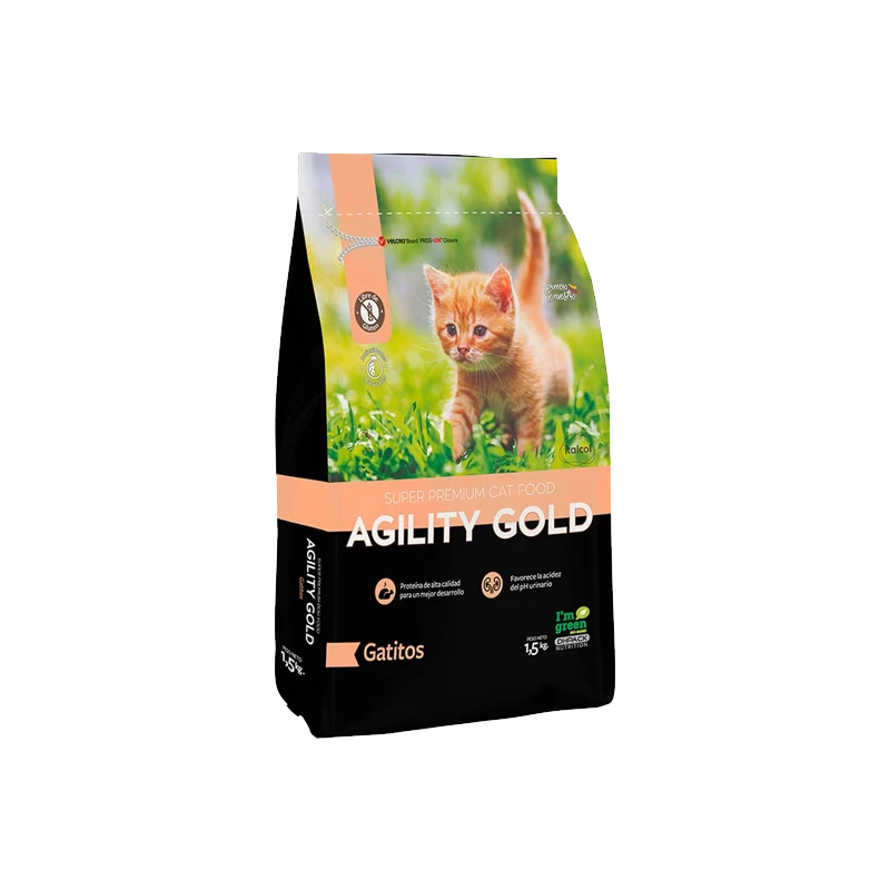 AGILITY GOLD GATITOS X 1.5 KG