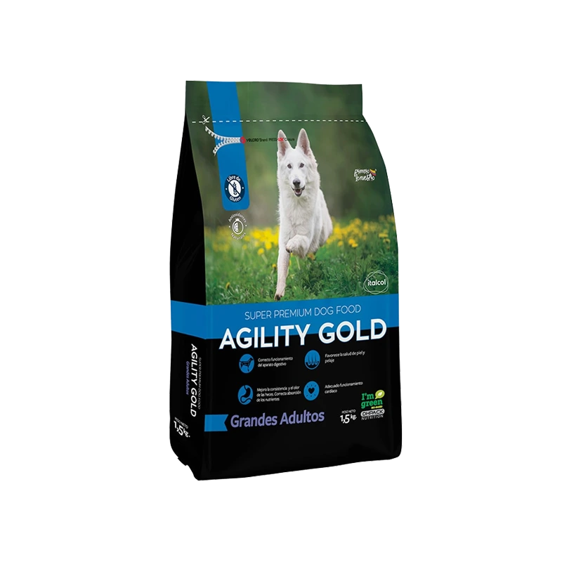 AGILITY GOLD GRANDES ADULTOS X 1.5 KG