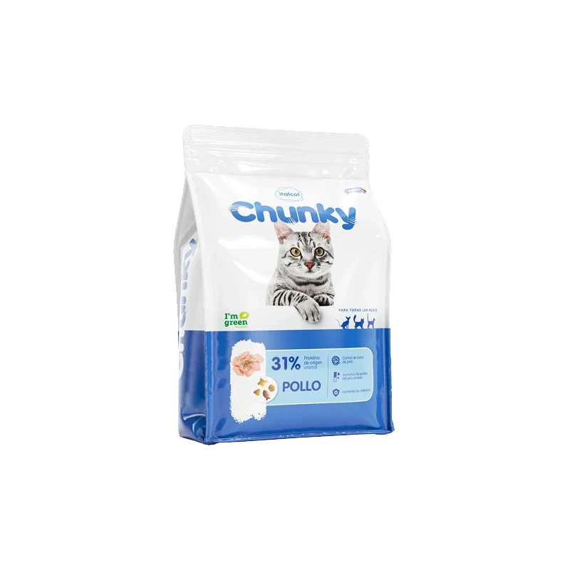 CHUNKY GATOS POLLO (AZUL) X 500 G
