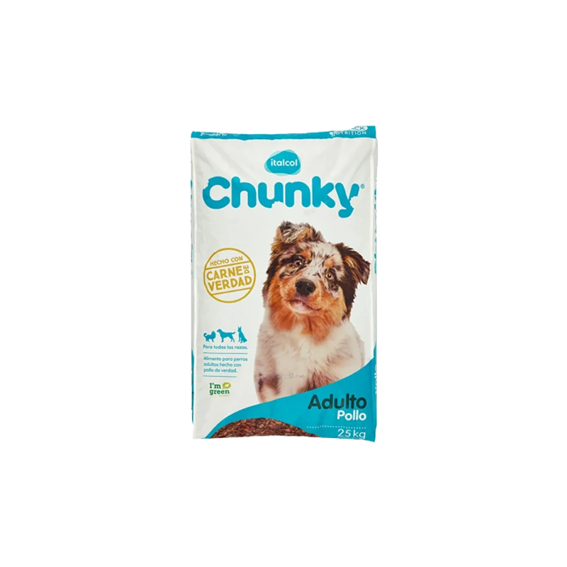 CHUNKY POLLO ADULTO X 25 KG