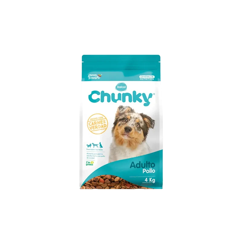 CHUNKY POLLO ADULTO X 4 KG