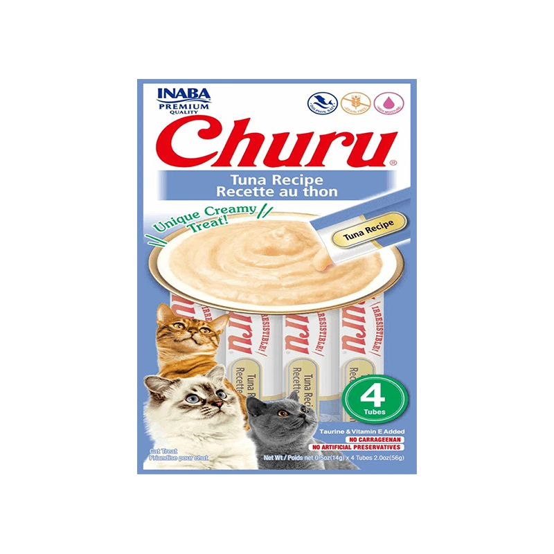 CHURU TUNA 4 TUBES X 56 G