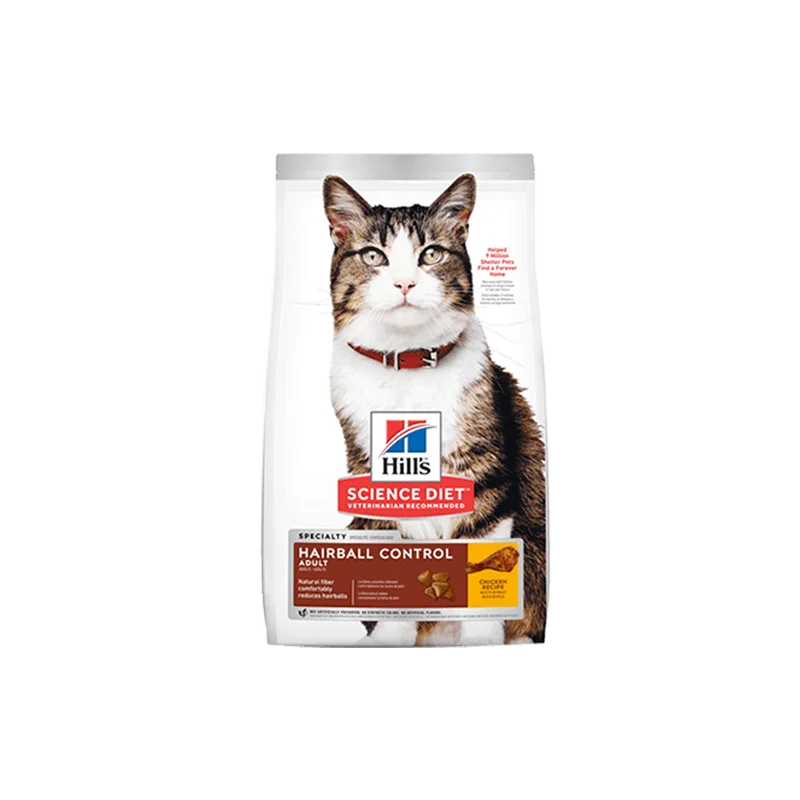 HILLS HAIRBALL CONTROL ADULT 1-6 X 3.5 LB