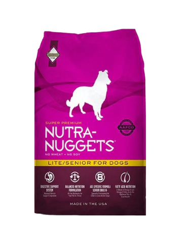 NUTRA-NUGGETS CANINO LITE/SENIOR X 1 KG