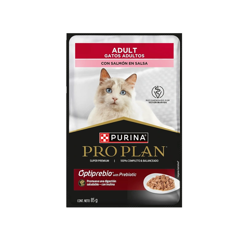 PRO PLAN POUCH FELINE SALMON EN SALSA X 85 GR