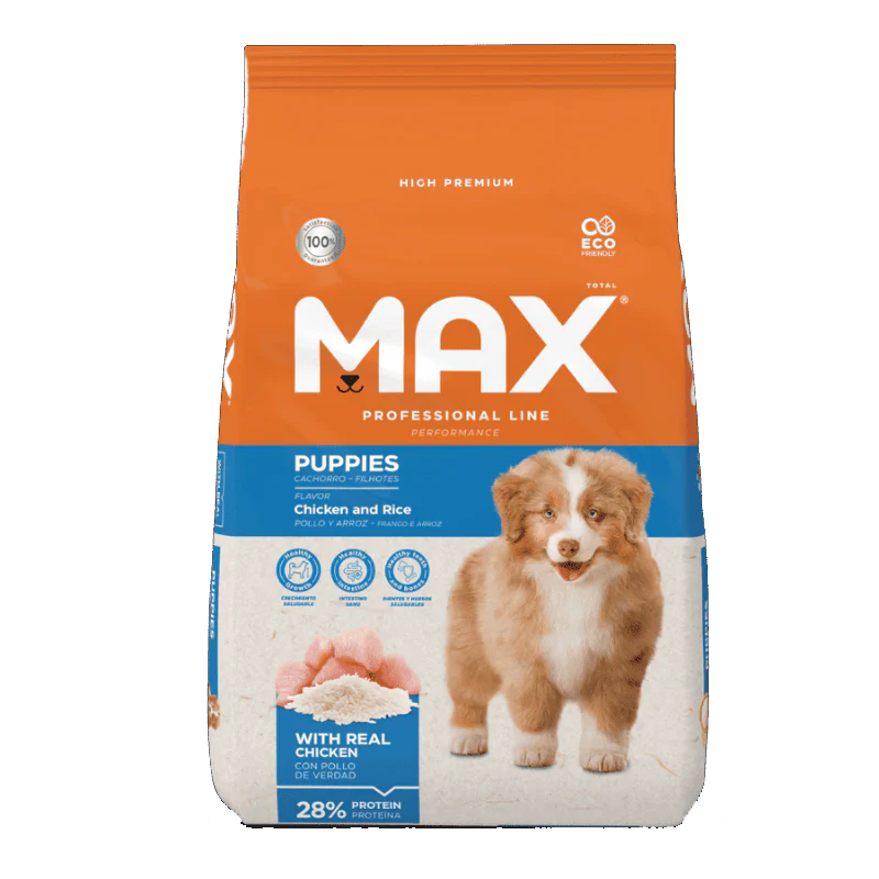 TOTAL MAX CACHORRO PERFORMANCE POLLO & ARROZ X 2 KG