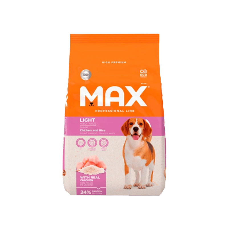 TOTAL MAX LIGHT ADULTO FRANGO & ARROZ X 15 KG