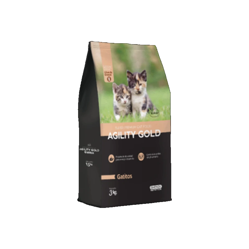AGILITY GOLD GATITOS X 3 KG