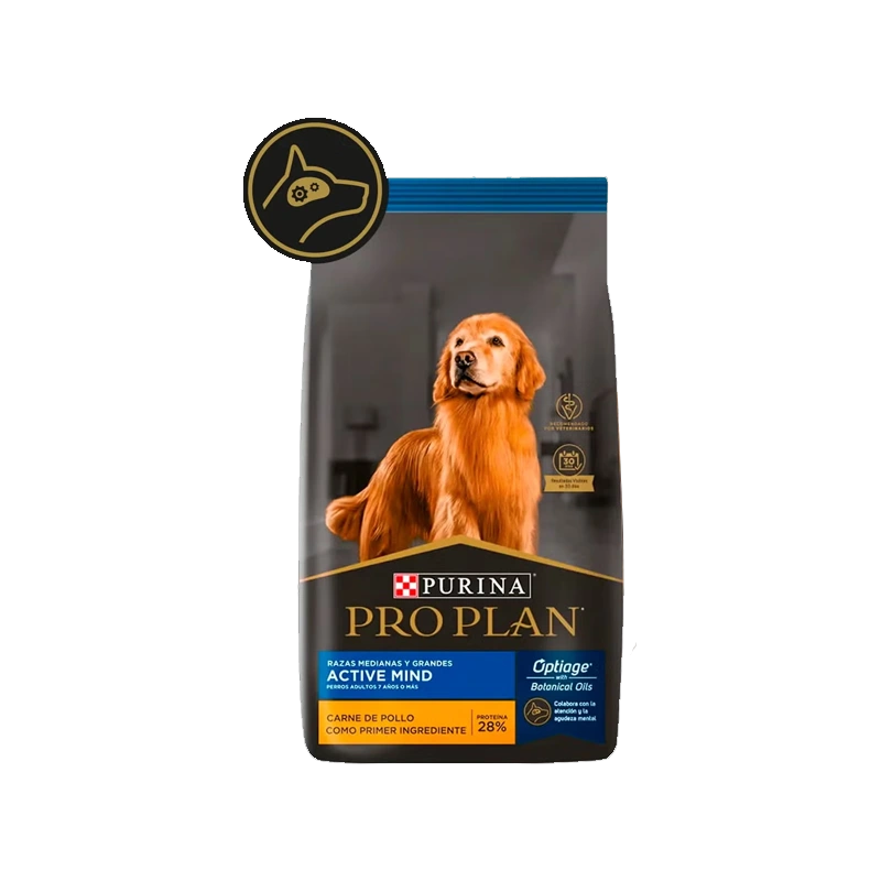 PRO PLAN C ACTIVE MIND RAZAS MEDIANAS Y GRANDES 13 KG