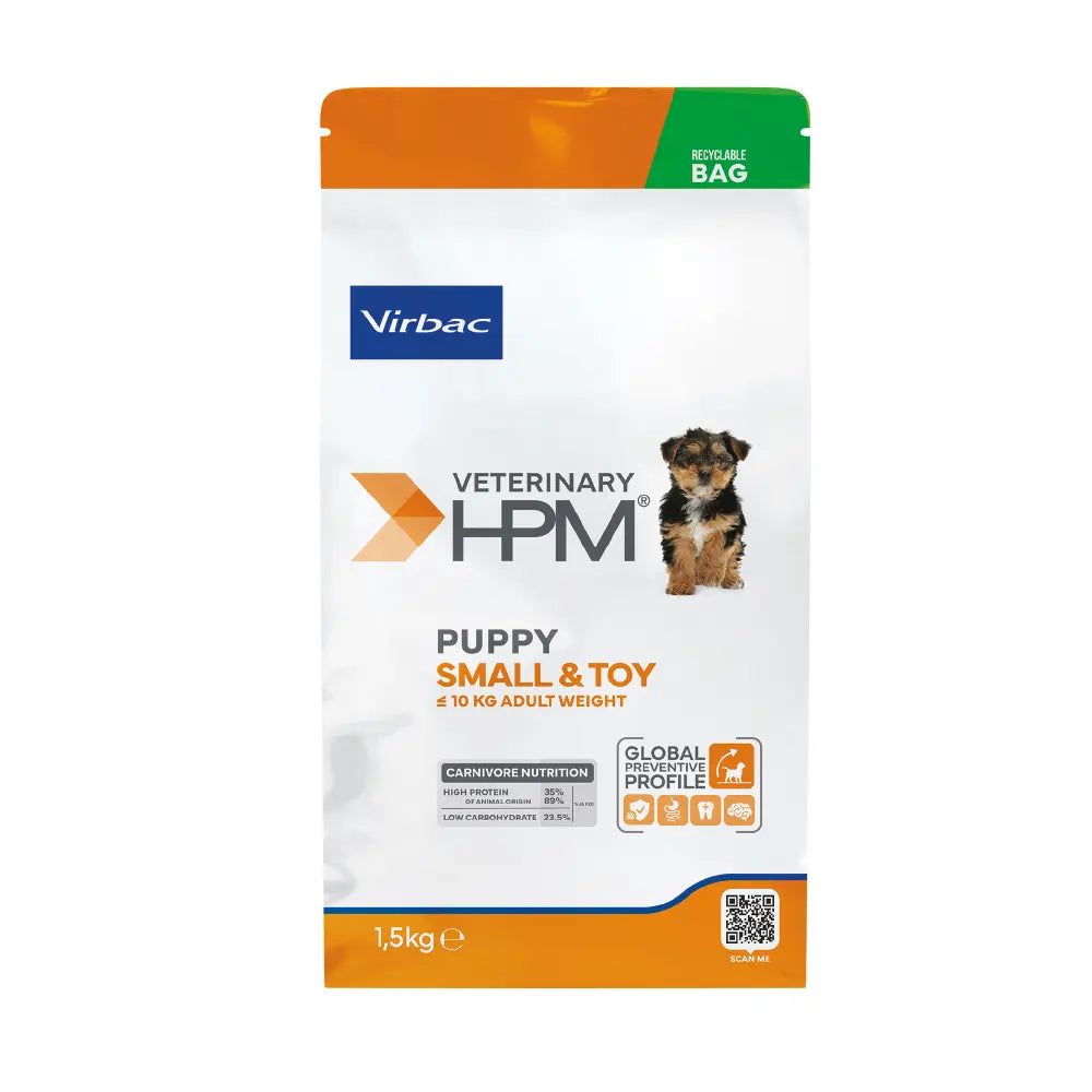 VIRBAC HPM C BABY DOG SMALL & TOY X 1.5 KG