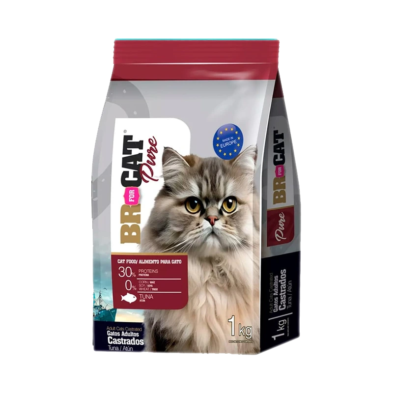 BR FOR CAT PURE ADULTO CASTRADO ATUN 1KG