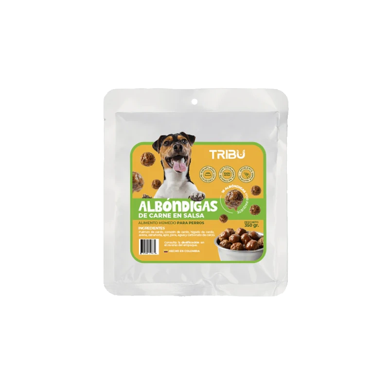 TRIBU ALBONDIGAS DE CARNE X 350 G