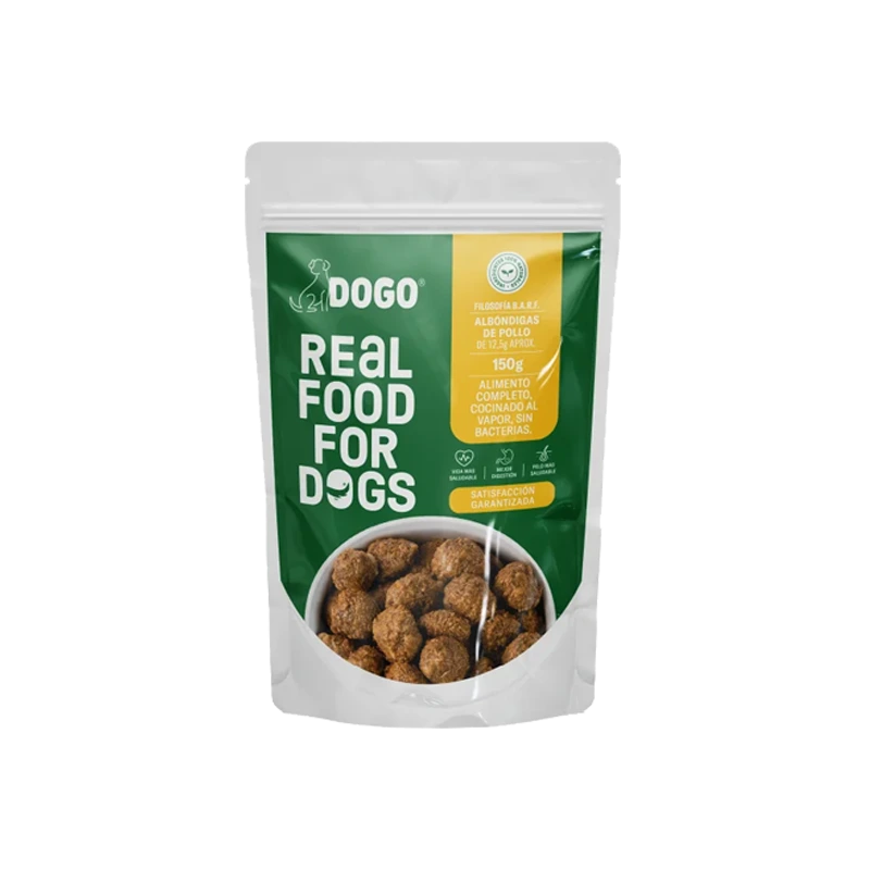 DOGO C ALBONDIGAS POLLO X 150 GR