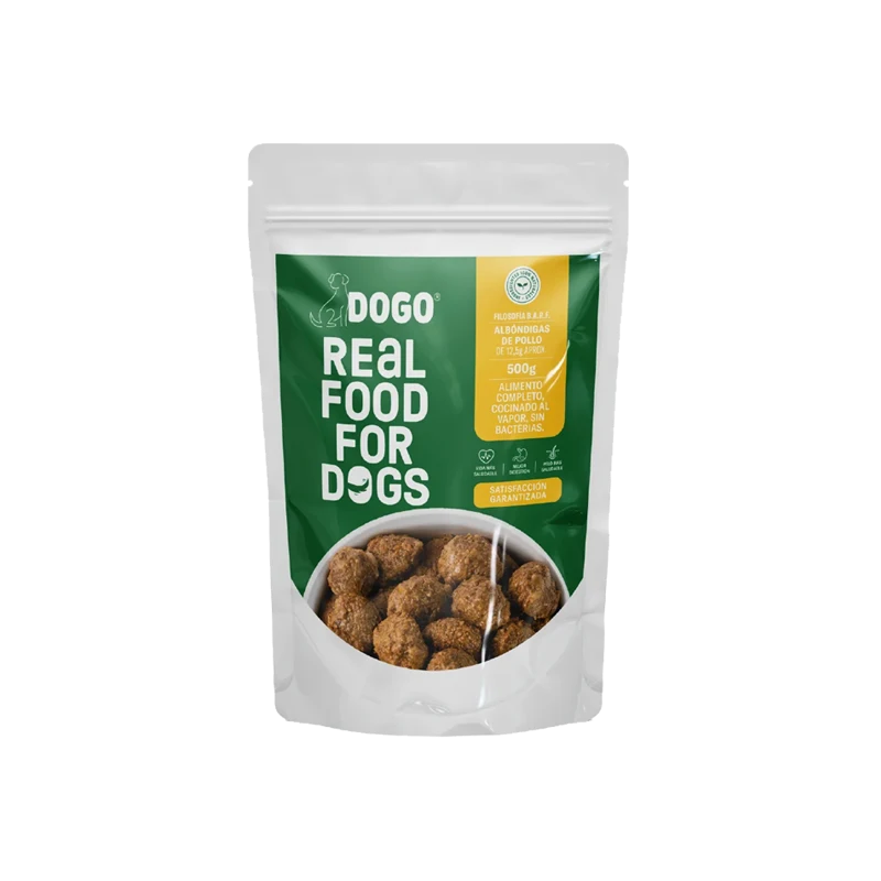 DOGO C ALBONDIGAS POLLO X 500 GR