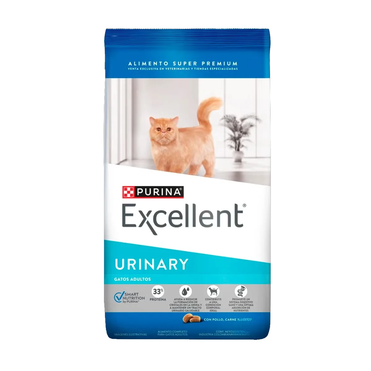 EXCELLENT F URINARY CAT X 7.5 KG
