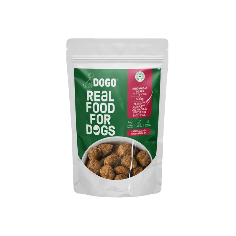 DOGO C ALBONDIGAS RES X 500 GR