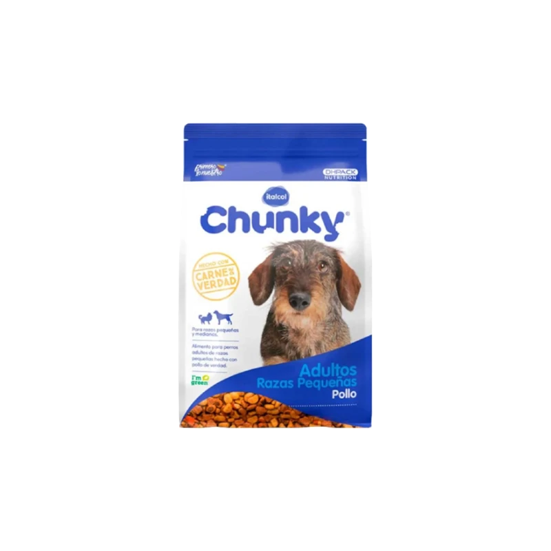 CHUNKY POLLO ADULTO RAZAS PEQUEÑAS X 4 KG