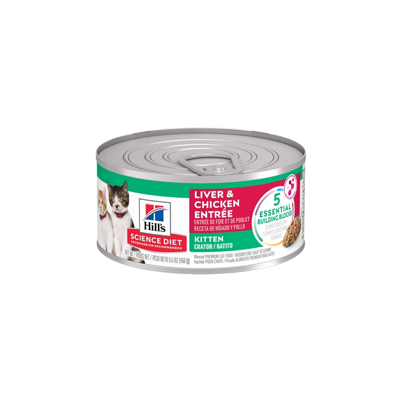 HILLS F LATA KITTEN LIVER CHICKEN X 5,5 OZ