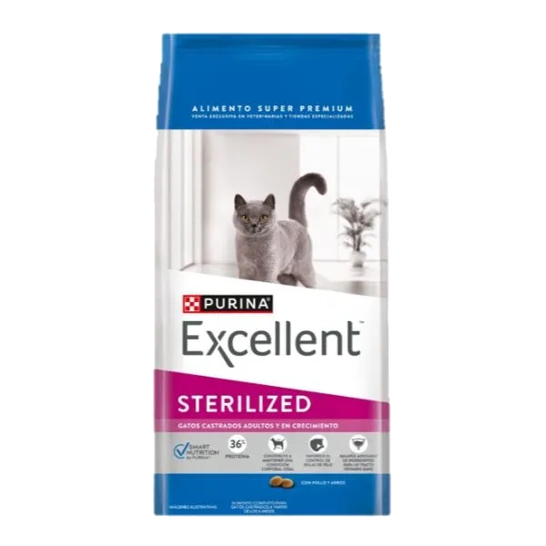 EXCELLENT F STERILIZED CAT X 1 KG