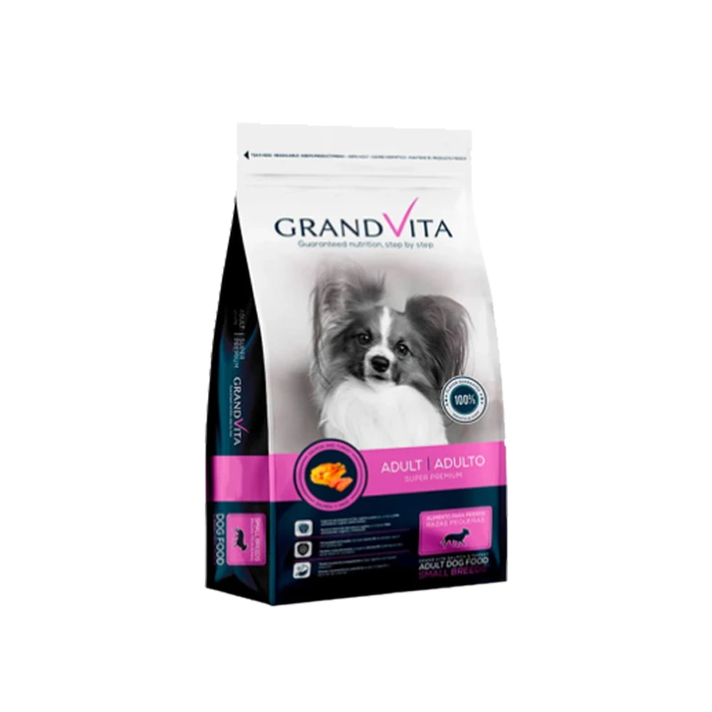 GRAND VITA C SALMON & PAVO ADULTO RAZAS PEQUENAS X 1 KG