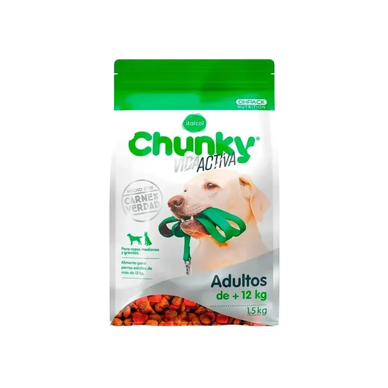 CHUNKY ADULTO VIDA ACTIVA 12+ X 1.5 KG