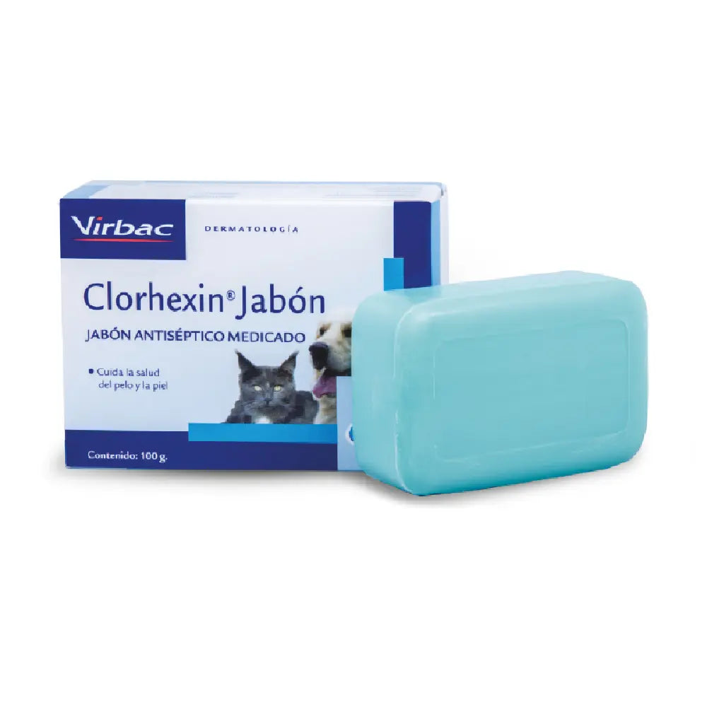 JABON CLORHEXIN 100 G (VIRBAC)