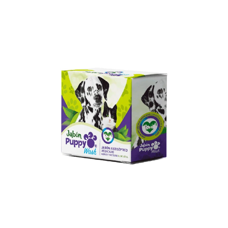 JABON ANTICEPTICO CON ALOE PUPPY WASH X 90G