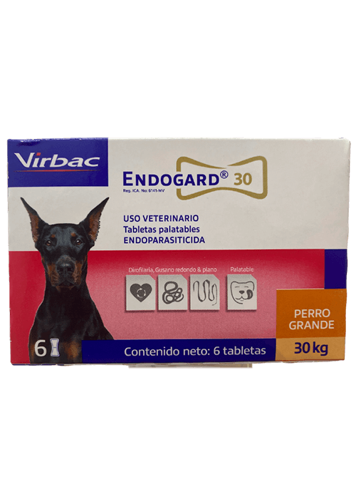 ENDOGARD 30 CAJA X 2 TABLETAS