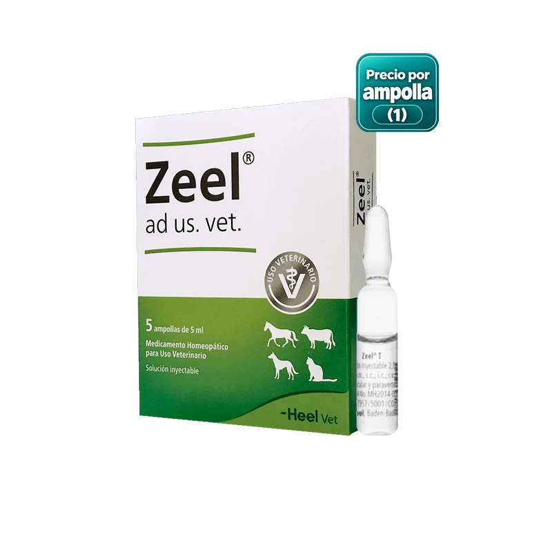 HEEL ZEEL VET INYECTABLE X AMPOLLA 5 ML