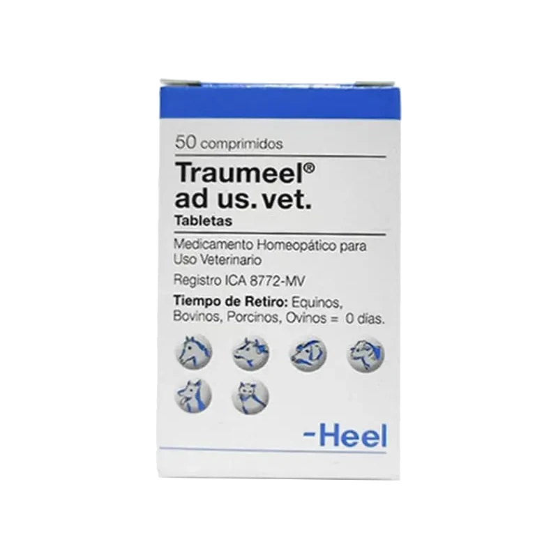 TRAUMEEL VET X 50 TABLETAS