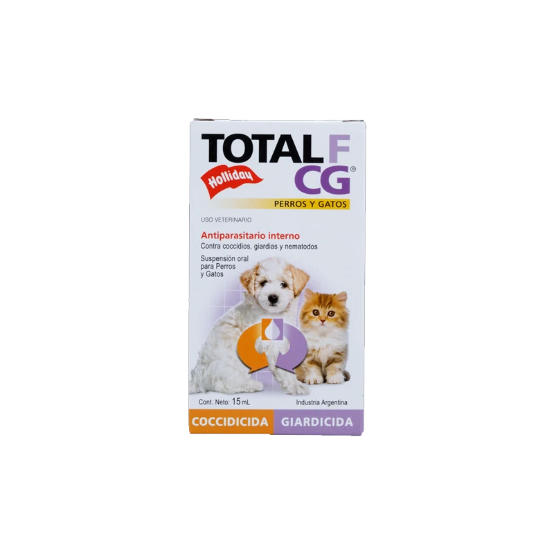 TOTAL F CG PERROS Y GATOS SUSPENSION X 15 ML